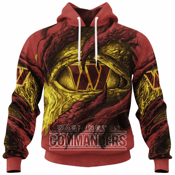Commanders Demon Eyes Limited Edition Hoodie T-shirt Sweatshirt All Merchandise