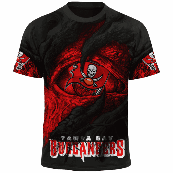 Buccaneers Demon Eyes Limited Edition Hoodie T-shirt Sweatshirt All Merchandise - Image 5