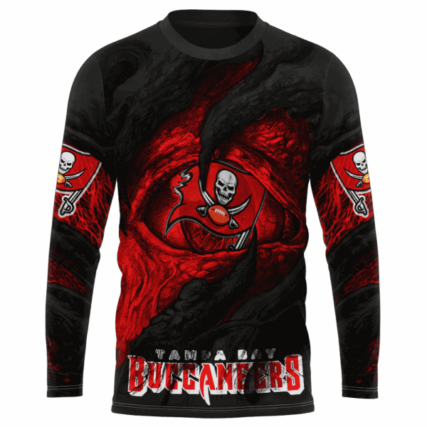 Buccaneers Demon Eyes Limited Edition Hoodie T-shirt Sweatshirt All Merchandise - Image 7
