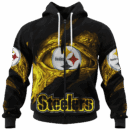 Steelers Demon Eyes Limited Edition Hoodie T-shirt Sweatshirt All Merchandise