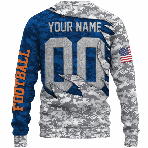 Broncos Camo US Limited Edition Hoodie T-shirt Sweatshirt All Merchandise - Image 3
