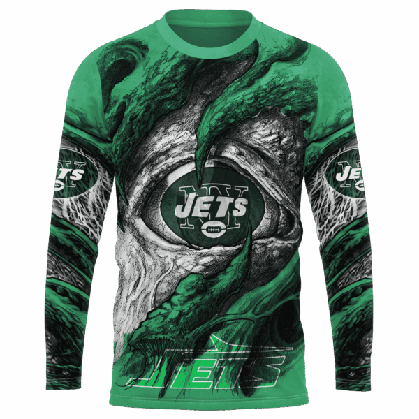Jets Demon Eyes Limited Edition Hoodie T-shirt Sweatshirt All Merchandise - Image 7