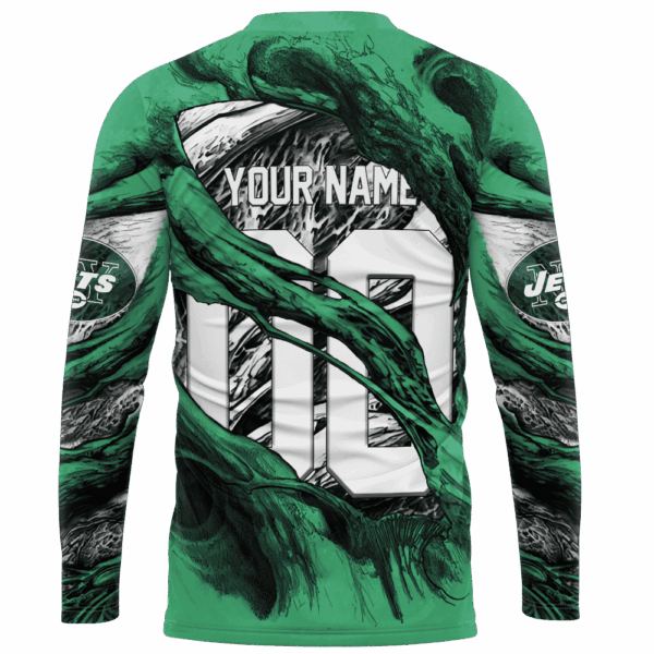 Jets Demon Eyes Limited Edition Hoodie T-shirt Sweatshirt All Merchandise - Image 8