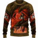 Browns Demon Eyes Limited Edition Hoodie T-shirt Sweatshirt All Merchandise