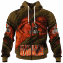 Browns Demon Eyes Limited Edition Hoodie T-shirt Sweatshirt All Merchandise