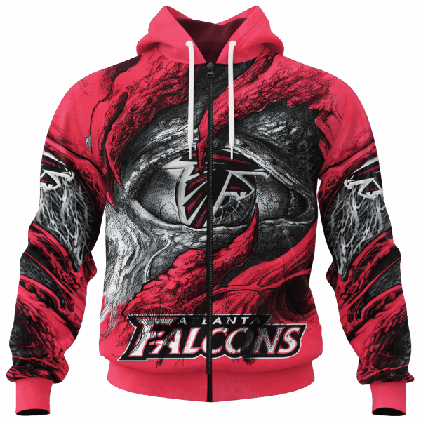 Falcons Demon Eyes Limited Edition Hoodie T-shirt Sweatshirt All Merchandise - Image 4