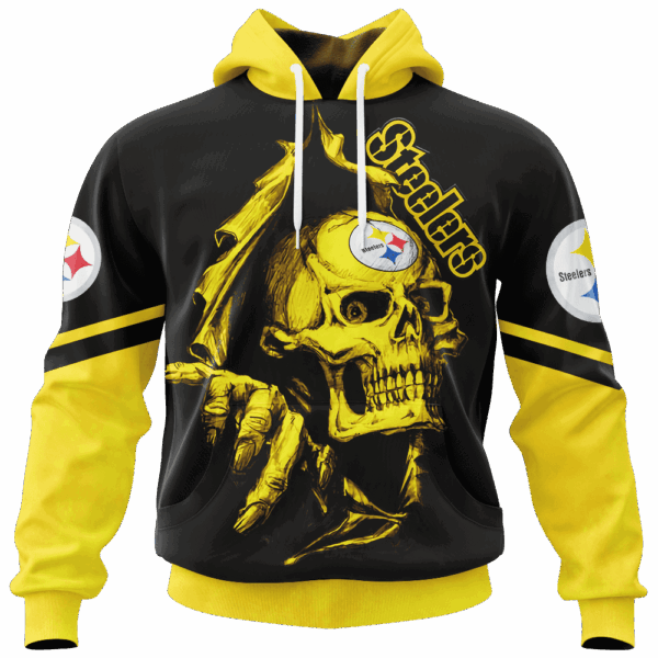 Steelers Skull Tear Cap Limited Edition Hoodie T-shirt Sweatshirt All Merchandise