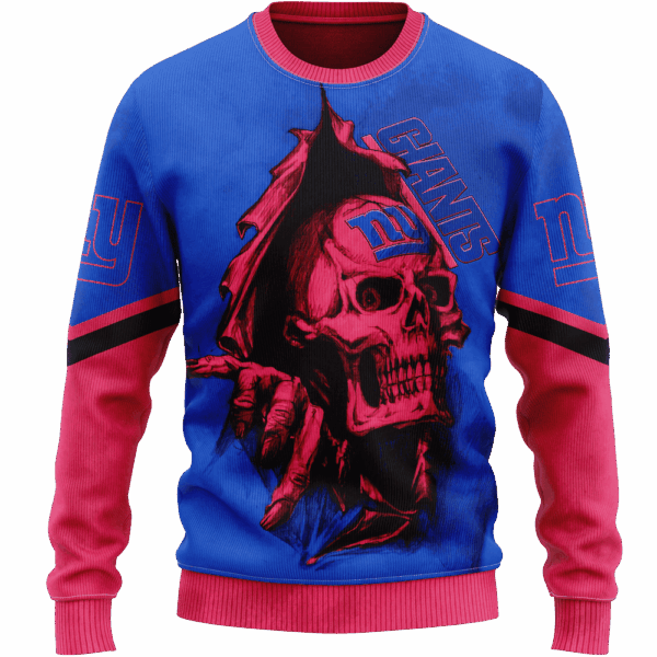 Giants Skull Tear Cap Limited Edition Hoodie T-shirt Sweatshirt All Merchandise - Image 2