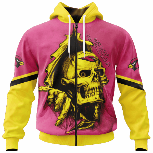 Cardinals Skull Tear Cap Limited Edition Hoodie T-shirt Sweatshirt All Merchandise - Image 4