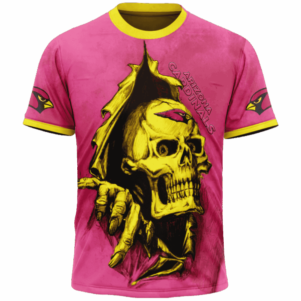 Cardinals Skull Tear Cap Limited Edition Hoodie T-shirt Sweatshirt All Merchandise - Image 5