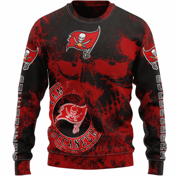 Buccaneers Flowing Limited Edition Hoodie T-shirt Sweatshirt All Merchandise - Image 2