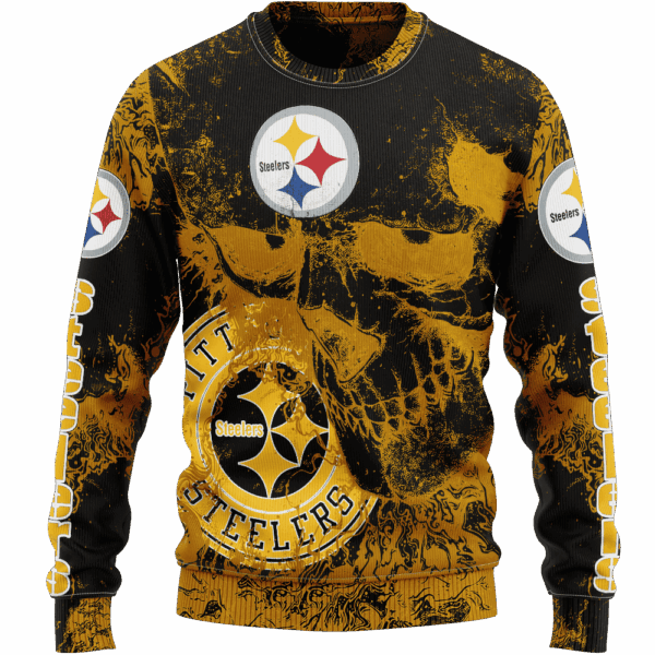 Steelers Flowing Limited Edition Hoodie T-shirt Sweatshirt All Merchandise - Image 2