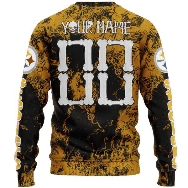 Steelers Flowing Limited Edition Hoodie T-shirt Sweatshirt All Merchandise - Image 3