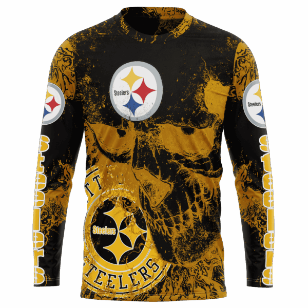 Steelers Flowing Limited Edition Hoodie T-shirt Sweatshirt All Merchandise - Image 7