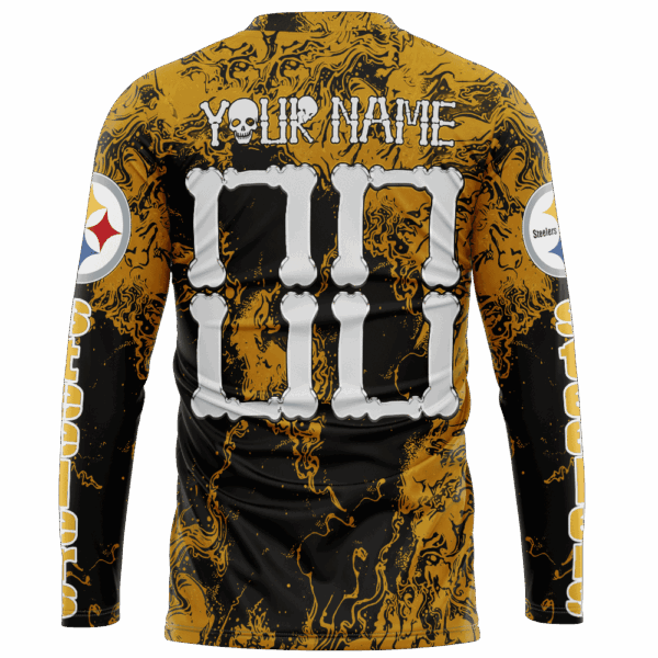Steelers Flowing Limited Edition Hoodie T-shirt Sweatshirt All Merchandise - Image 8