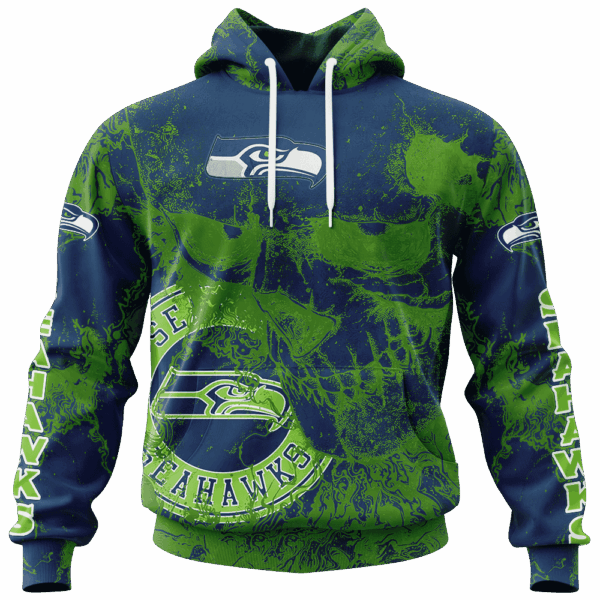 Seahawks Flowing Limited Edition Hoodie T-shirt Sweatshirt All Merchandise