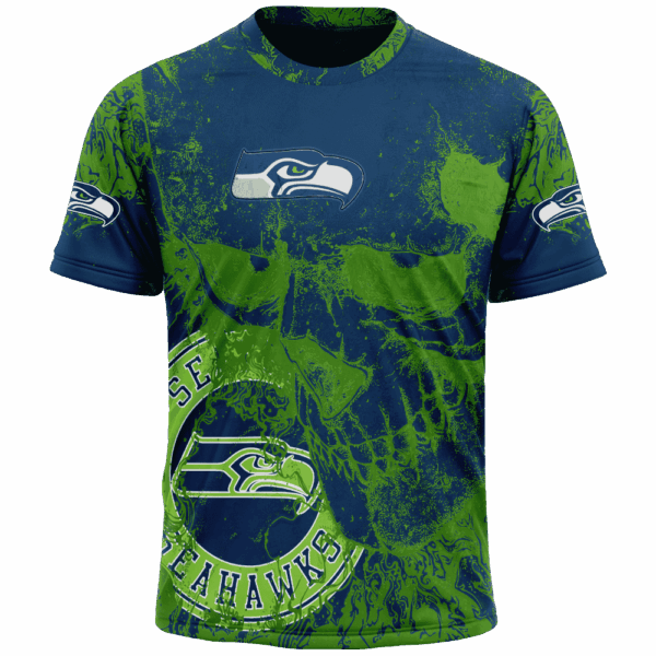 Seahawks Flowing Limited Edition Hoodie T-shirt Sweatshirt All Merchandise - Image 5