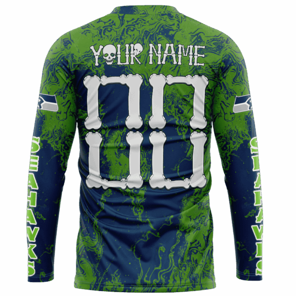Seahawks Flowing Limited Edition Hoodie T-shirt Sweatshirt All Merchandise - Image 8