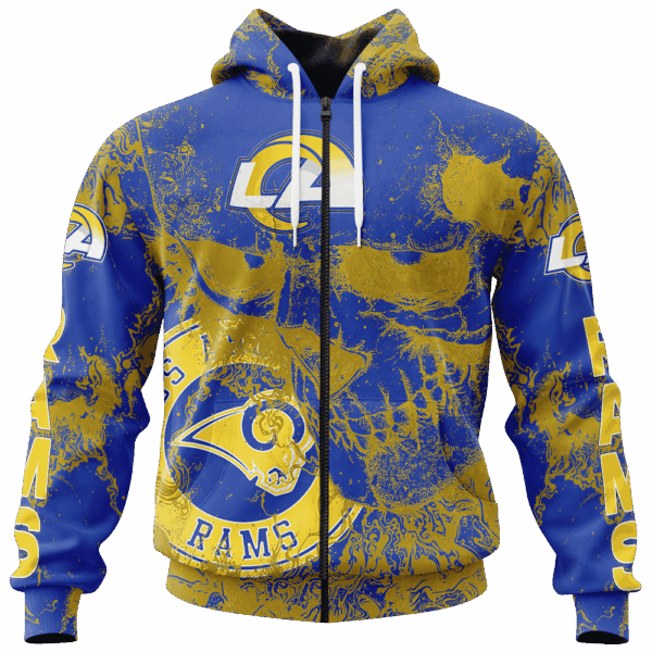 Rams Flowing Limited Edition Hoodie T-shirt Sweatshirt All Merchandise - Image 4