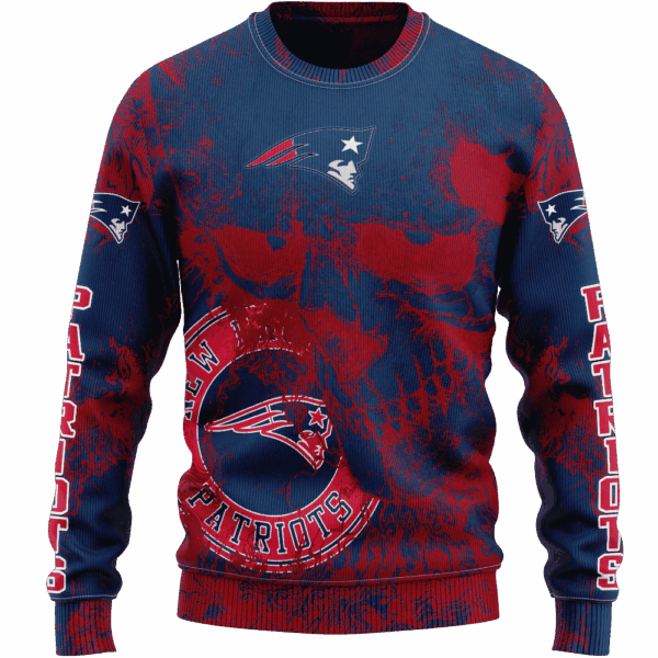 Patriots Flowing Limited Edition Hoodie T-shirt Sweatshirt All Merchandise - Image 2