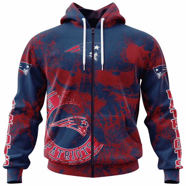 Patriots Flowing Limited Edition Hoodie T-shirt Sweatshirt All Merchandise - Image 4