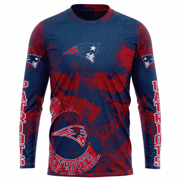 Patriots Flowing Limited Edition Hoodie T-shirt Sweatshirt All Merchandise - Image 7