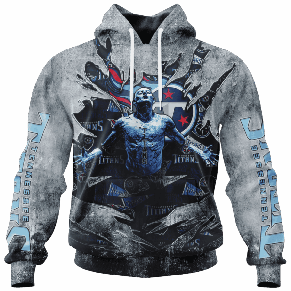 Titans Faricmetall Jersey Limited Edition Hoodie T-shirt Sweatshirt All Merchandise