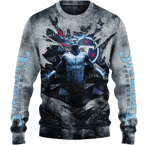 Titans Faricmetall Jersey Limited Edition Hoodie T-shirt Sweatshirt All Merchandise - Image 2