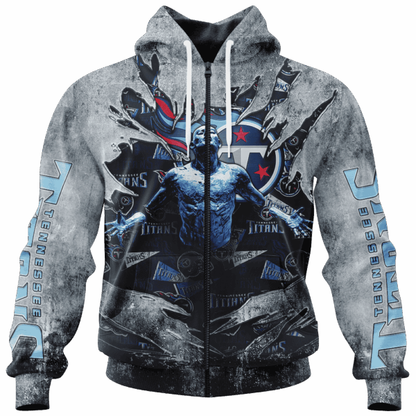 Titans Faricmetall Jersey Limited Edition Hoodie T-shirt Sweatshirt All Merchandise - Image 4