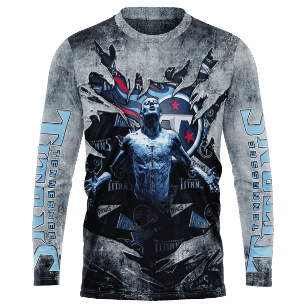 Titans Faricmetall Jersey Limited Edition Hoodie T-shirt Sweatshirt All Merchandise - Image 7