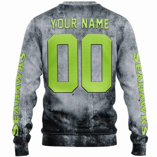 Seahawks Faricmetall Jersey Limited Edition Hoodie T-shirt Sweatshirt All Merchandise - Image 3