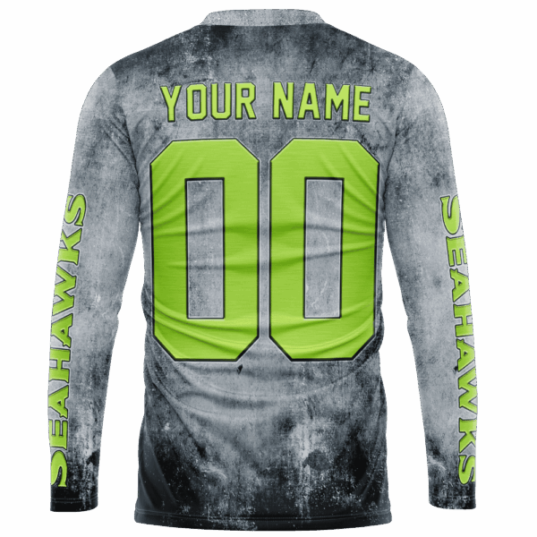 Seahawks Faricmetall Jersey Limited Edition Hoodie T-shirt Sweatshirt All Merchandise - Image 8