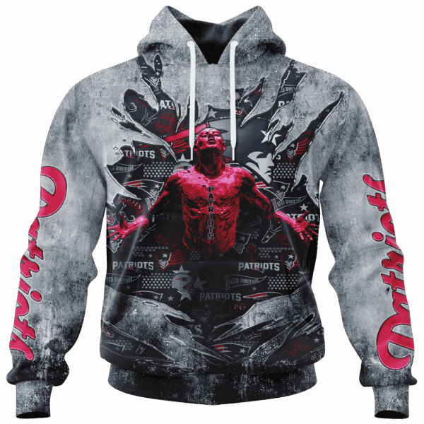 Patriots Faricmetall Jersey Limited Edition Hoodie T-shirt Sweatshirt All Merchandise