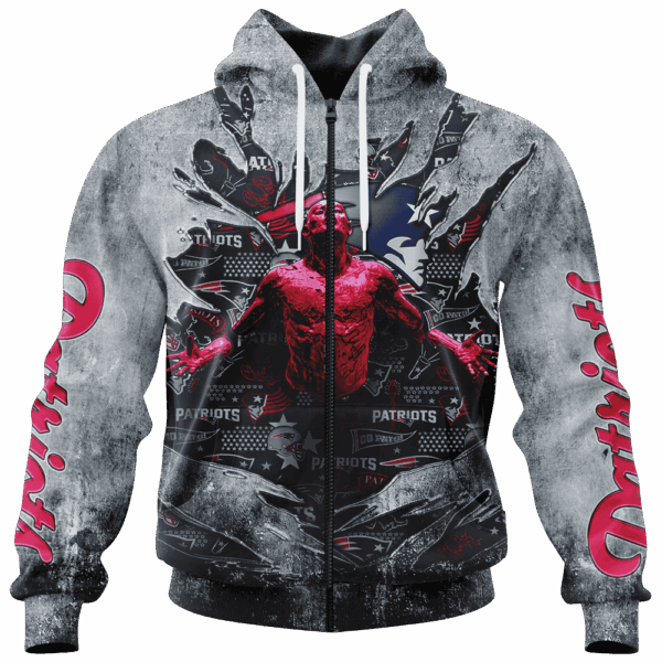 Patriots Faricmetall Jersey Limited Edition Hoodie T-shirt Sweatshirt All Merchandise - Image 4