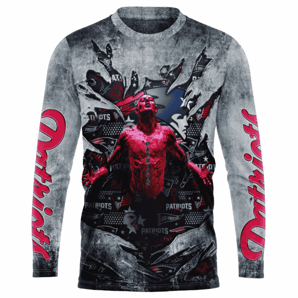 Patriots Faricmetall Jersey Limited Edition Hoodie T-shirt Sweatshirt All Merchandise - Image 7