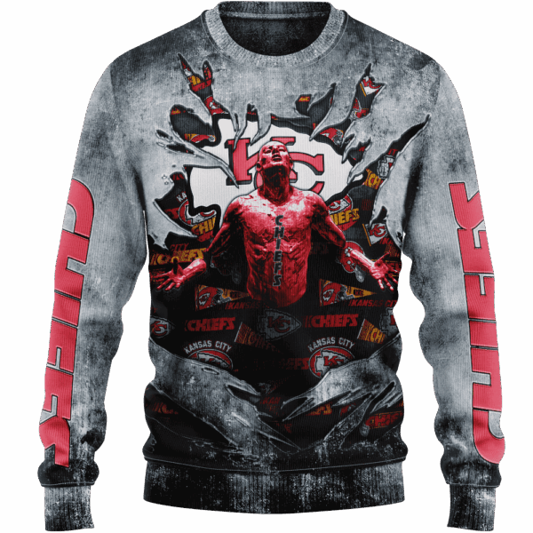 Chiefs Faricmetall Jersey Limited Edition Hoodie T-shirt Sweatshirt All Merchandise - Image 2