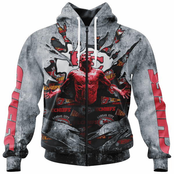 Chiefs Faricmetall Jersey Limited Edition Hoodie T-shirt Sweatshirt All Merchandise - Image 4