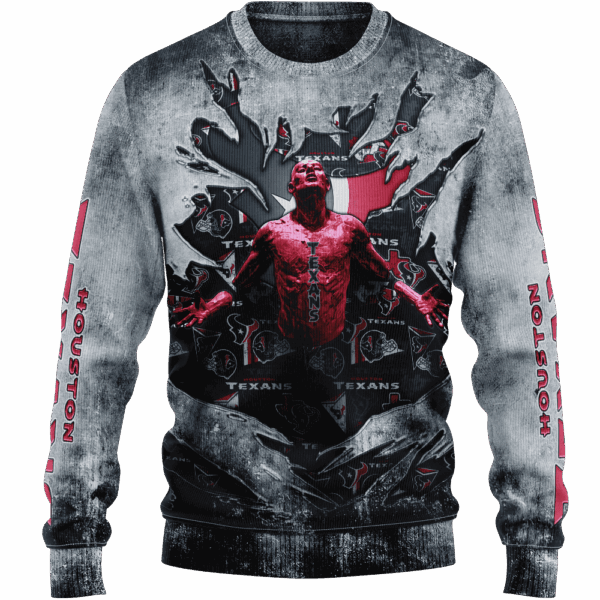 Texans Faricmetall Jersey Limited Edition Hoodie T-shirt Sweatshirt All Merchandise - Image 2