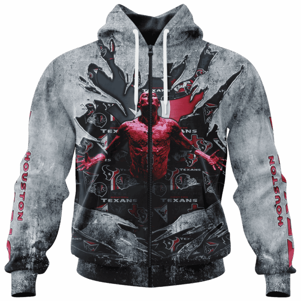 Texans Faricmetall Jersey Limited Edition Hoodie T-shirt Sweatshirt All Merchandise - Image 4