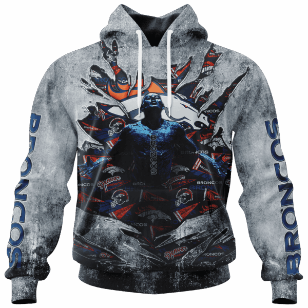 Broncos Faricmetall Jersey Limited Edition Hoodie T-shirt Sweatshirt All Merchandise