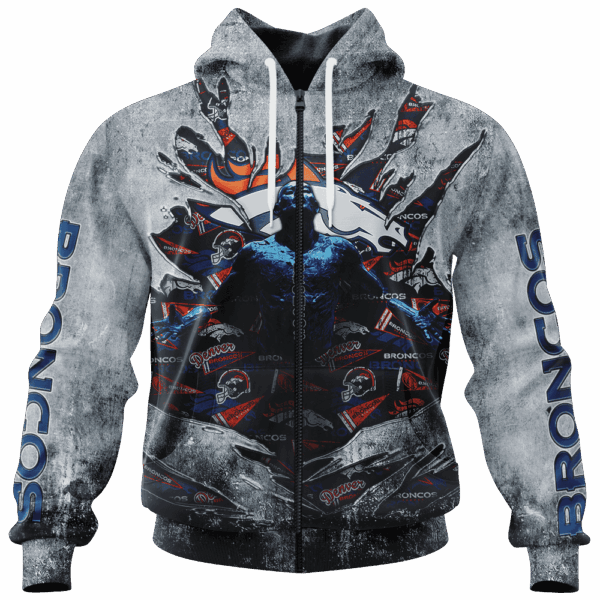 Broncos Faricmetall Jersey Limited Edition Hoodie T-shirt Sweatshirt All Merchandise - Image 4