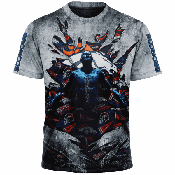 Broncos Faricmetall Jersey Limited Edition Hoodie T-shirt Sweatshirt All Merchandise - Image 5
