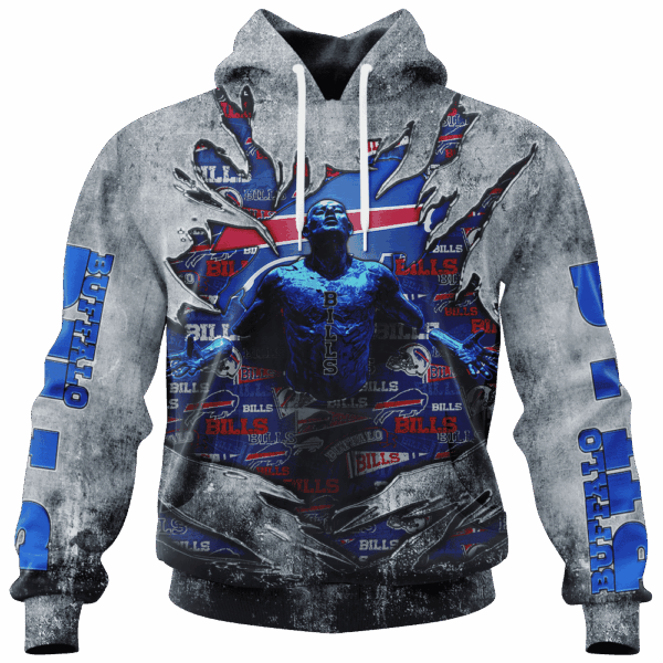 Bills Faricmetall Jersey Limited Edition Hoodie T-shirt Sweatshirt All Merchandise