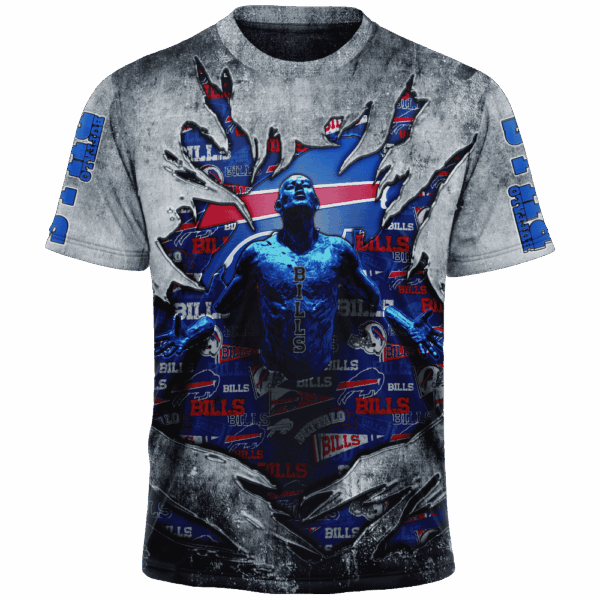 Bills Faricmetall Jersey Limited Edition Hoodie T-shirt Sweatshirt All Merchandise - Image 5