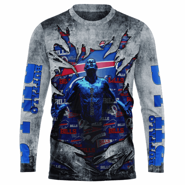 Bills Faricmetall Jersey Limited Edition Hoodie T-shirt Sweatshirt All Merchandise - Image 7
