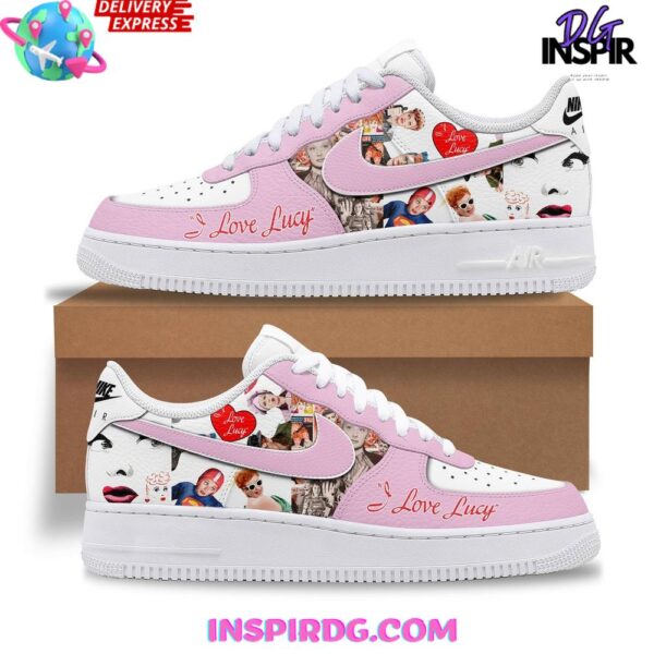 I love Lucy Limited Edition Air Force 1 Sneakers - Image 2