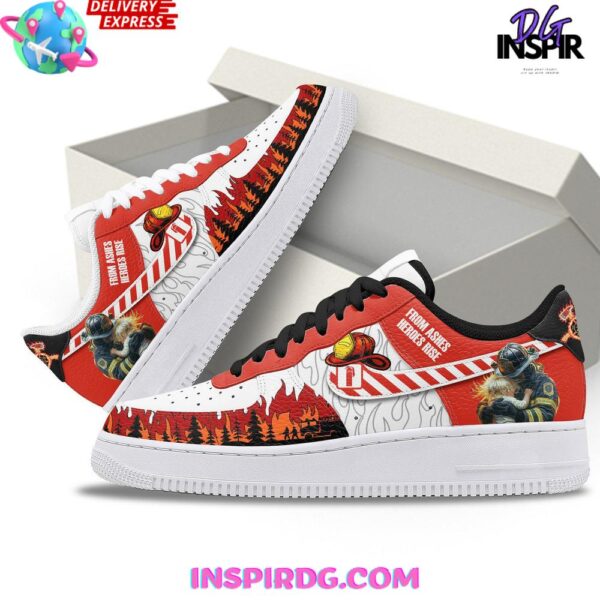 Firefighter Limited Edition Air Force 1 Sneakers - Image 3