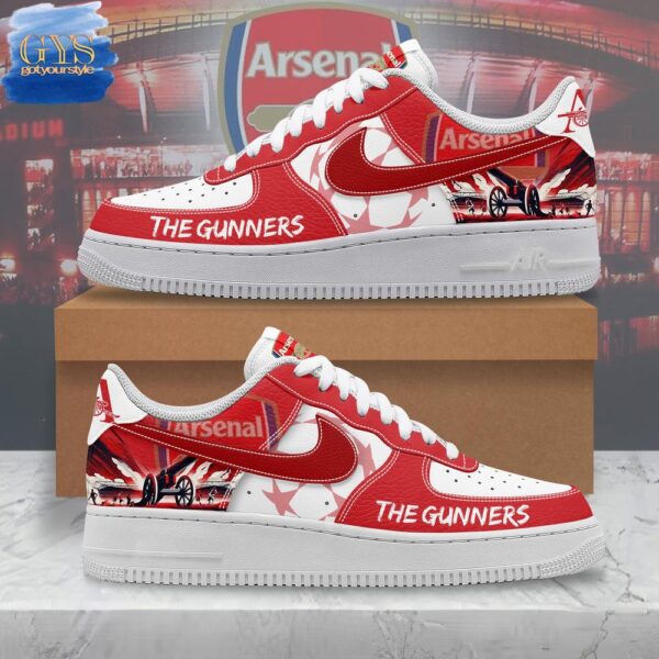Arsenal The Gunners Limited Edition Air Force 1 Sneakers