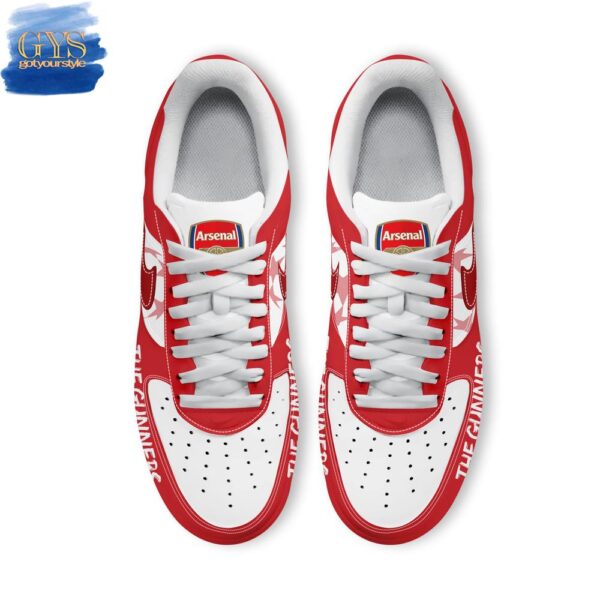 Arsenal The Gunners Limited Edition Air Force 1 Sneakers - Image 2