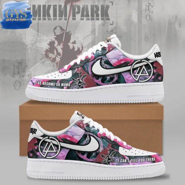 Linkin Park Numb Encore Limited Edition Air Force 1 Sneakers